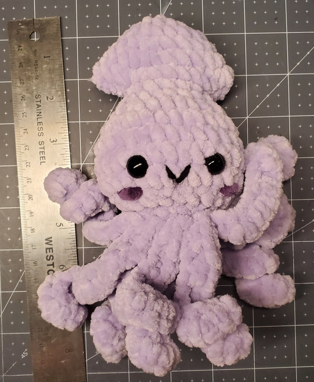 Crochet Baby Squid