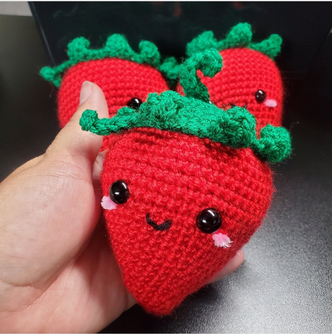 Crochet Strawberry