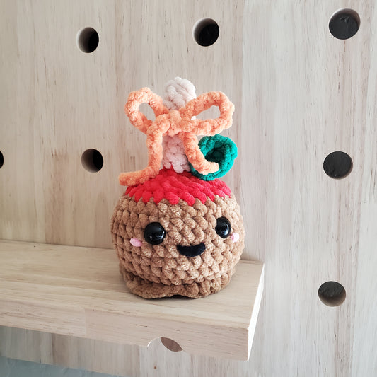 Crochet Caramel Apple